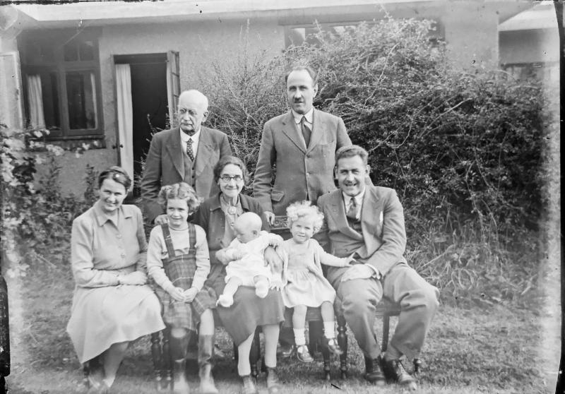 Foto antica di aziende familiari